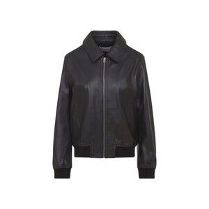 Yves Salomon Black Lamb Skin Jacket - NWT